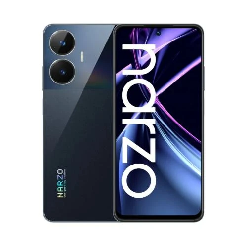 (Black) Realme Narzo N55 – 6.72" FHD+ Display, Helio G88, 64MP Camera, 5000mAh B